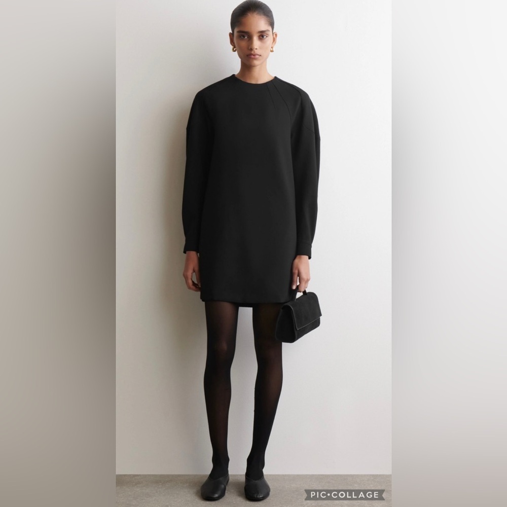 COS Longsleeve Merino Wool Sweater Dress Size M